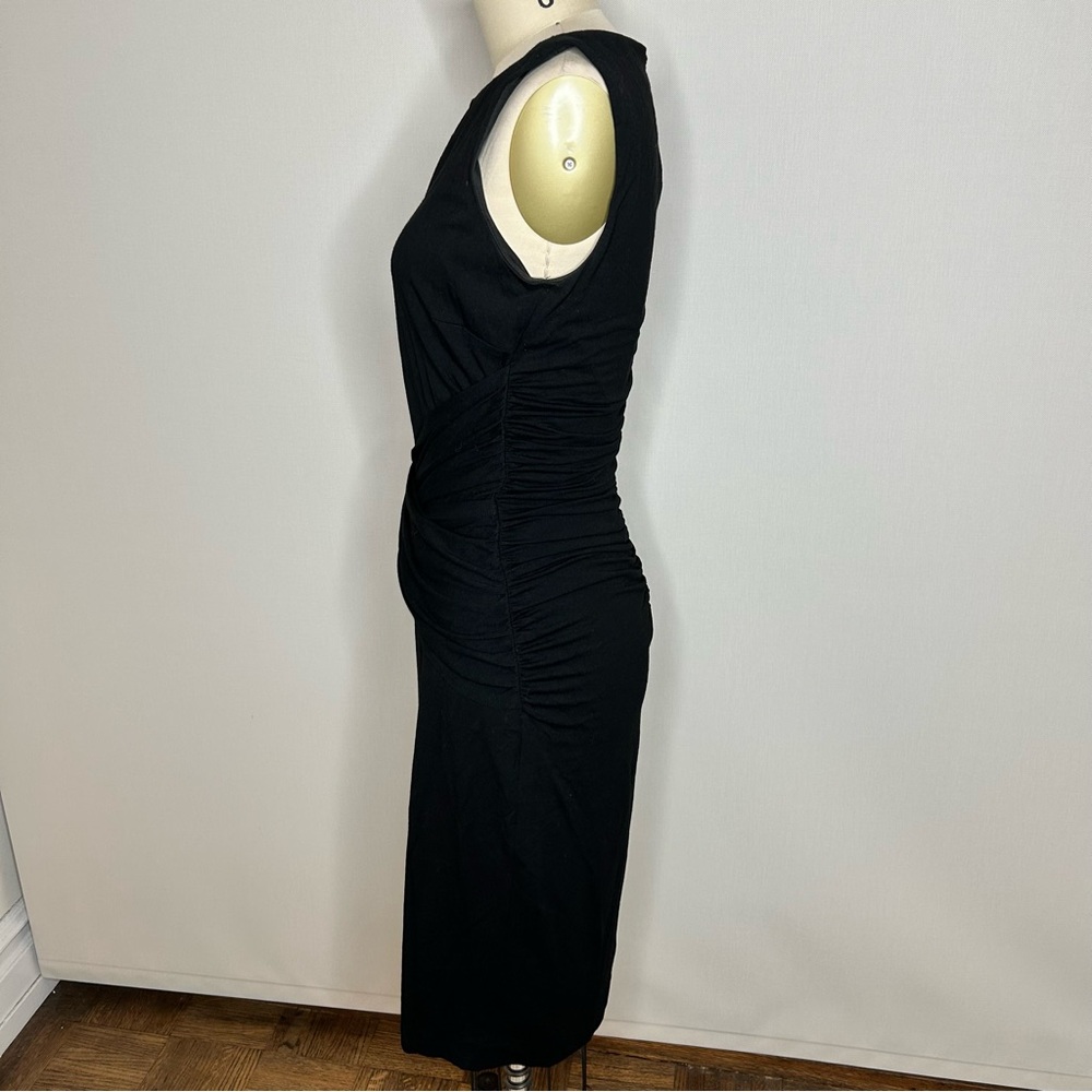 Cache Ruched Bodycon Dress - Picture 4 of 10